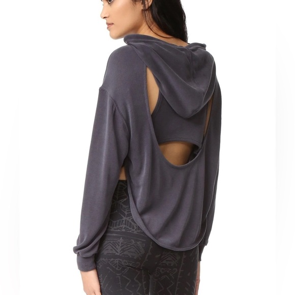 Free people back into it hoodie size small - Picture 2 of 5